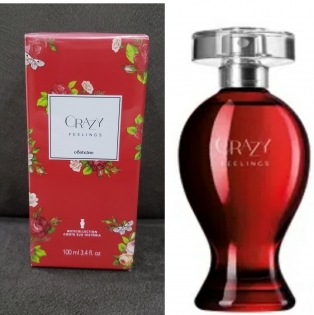 COD 2406 DESODORANTE COLONIA BOTICÁRIO 100ML CRAZY FEELINGS - Guti Guti  Novos e Seminovos